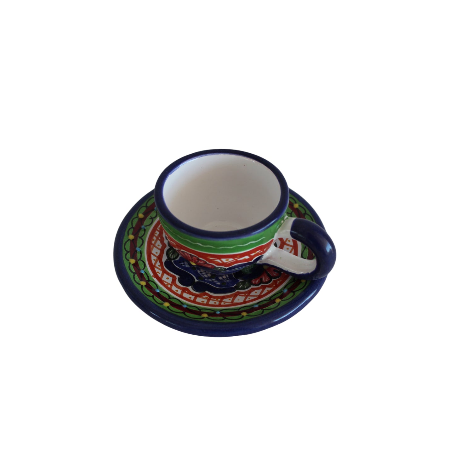 Taza Talavera Con Plato Express.