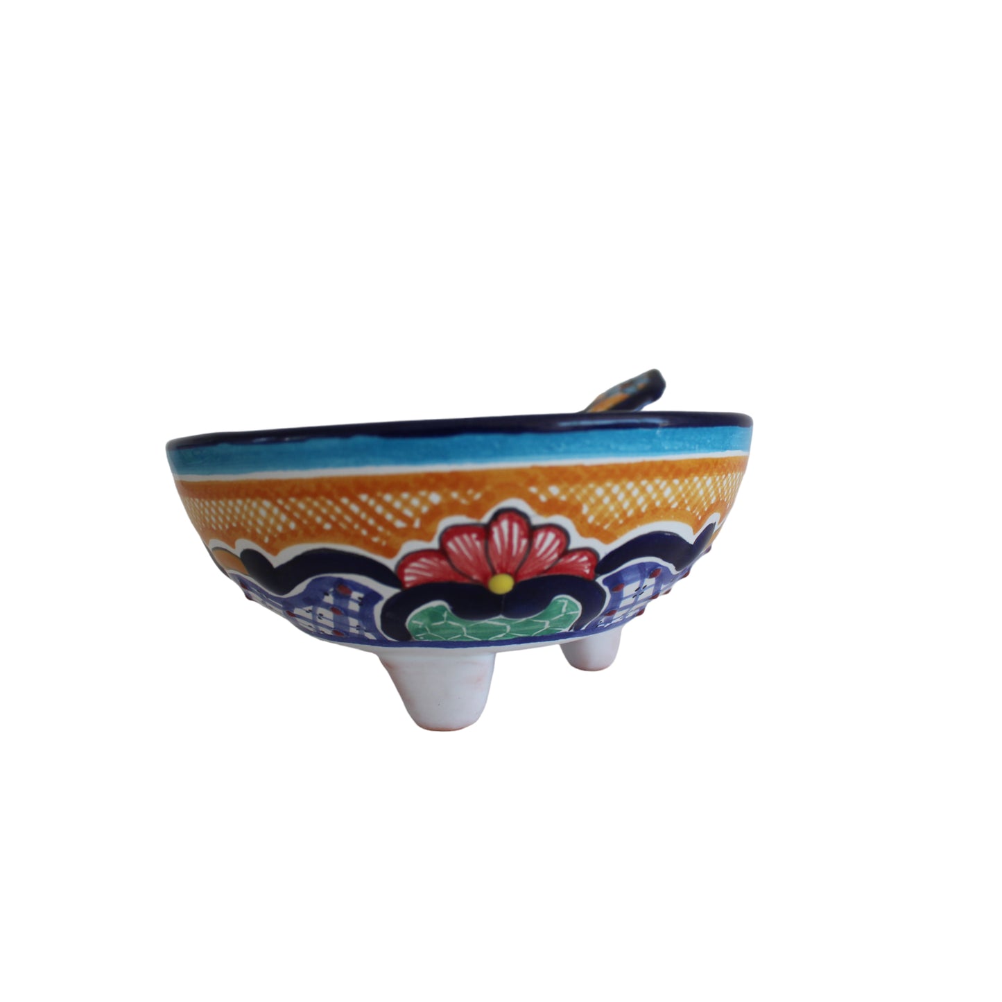 Molcajete Talavera Con Cuchara